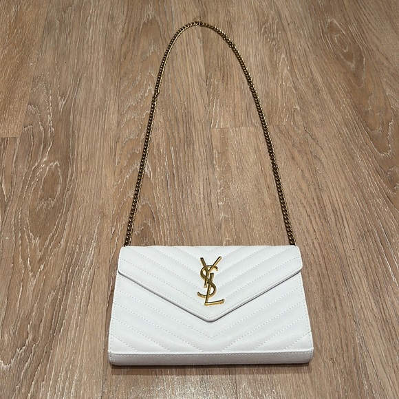designer dupe Bags Ysl Cassandre Matelasse Wallet On Chain Purse